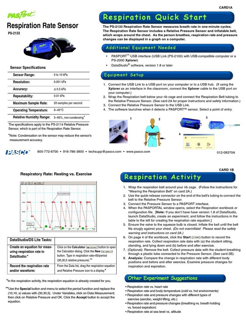 PASCO PASPort PS-2133 User manual PASCO PASPort PS-2133 User manual