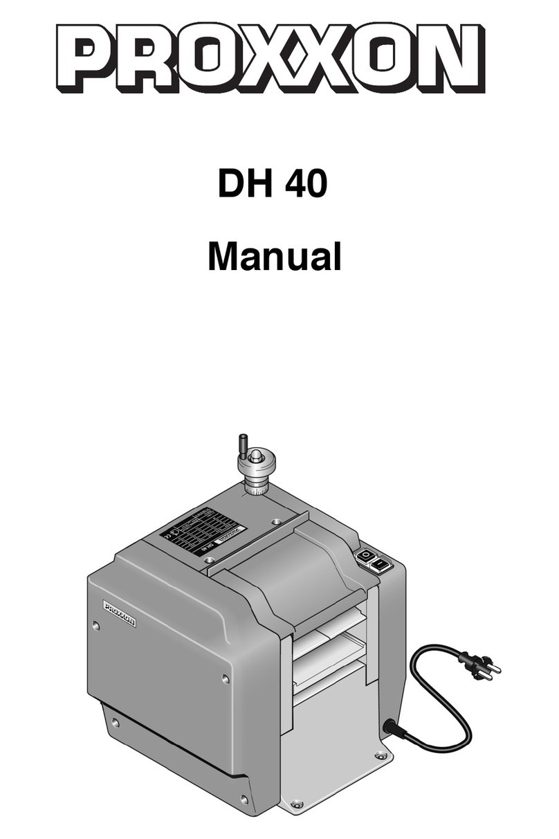 Proxxon DH 40 User manual