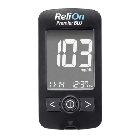 ReliOn Premier BLU User manual