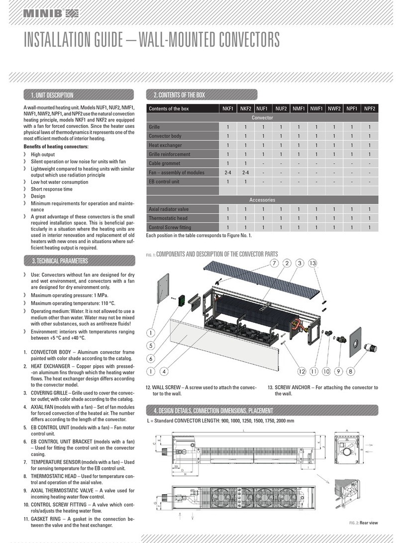 Minib NKF1 Operating and maintenance instructions