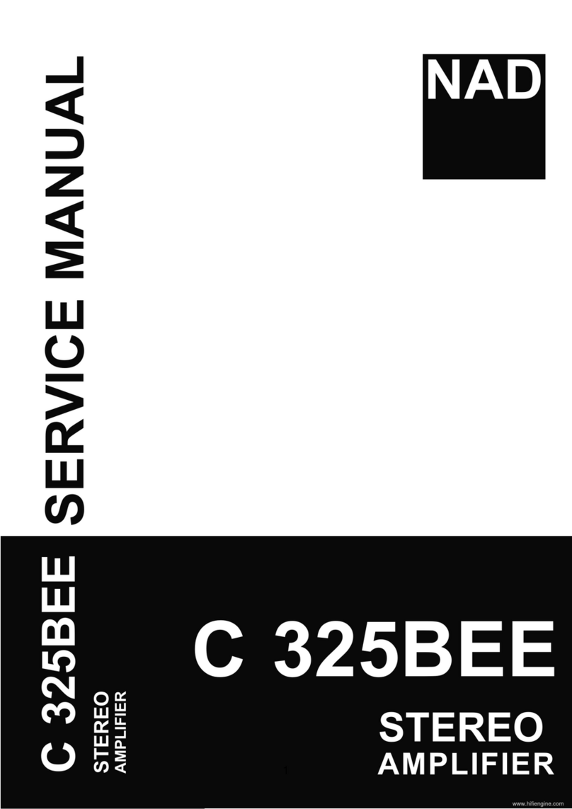 NAD C 325BEE User manual