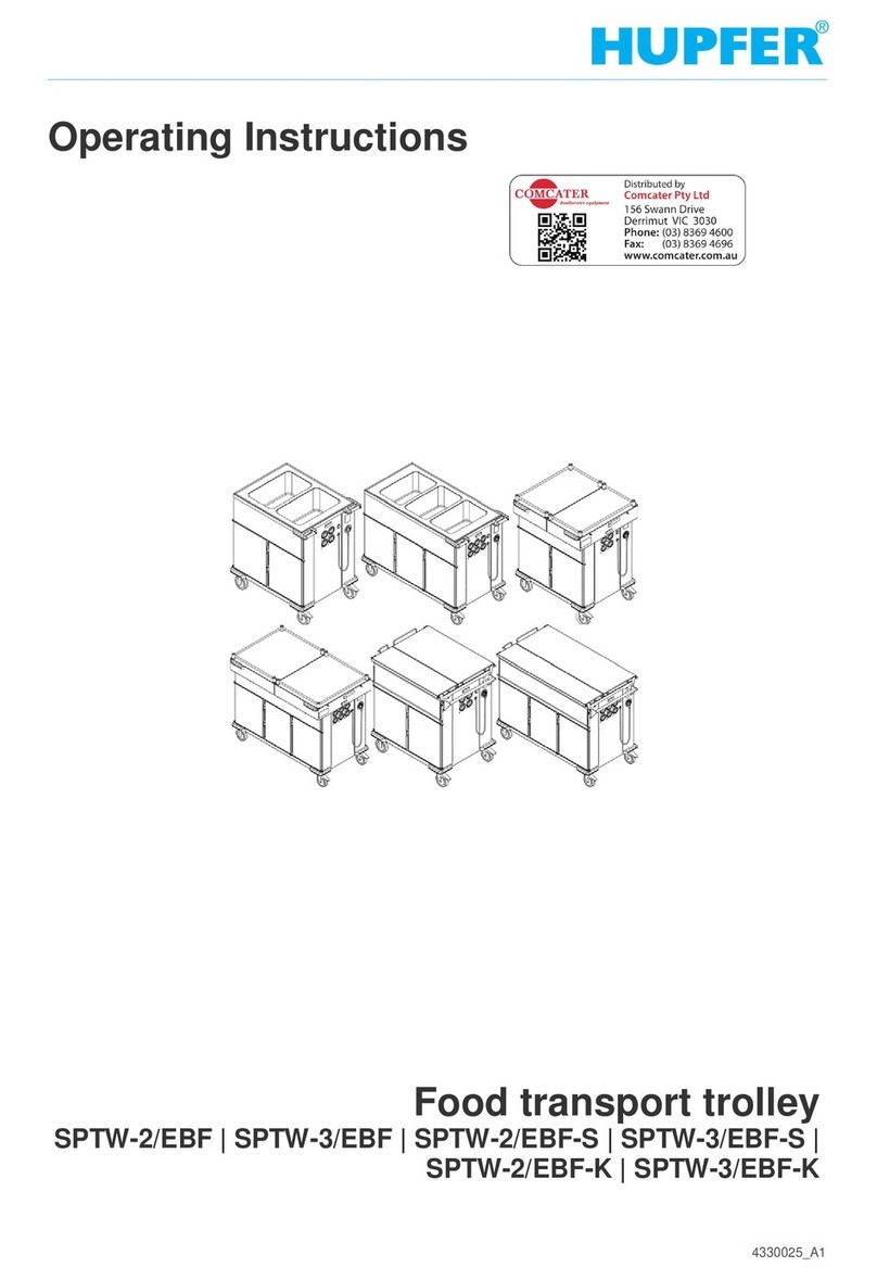 Hupfer SPTW-2/EBF operating instructions