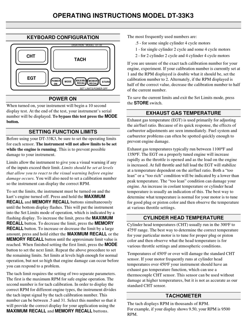 Digatron DT-33K3 operating instructions
