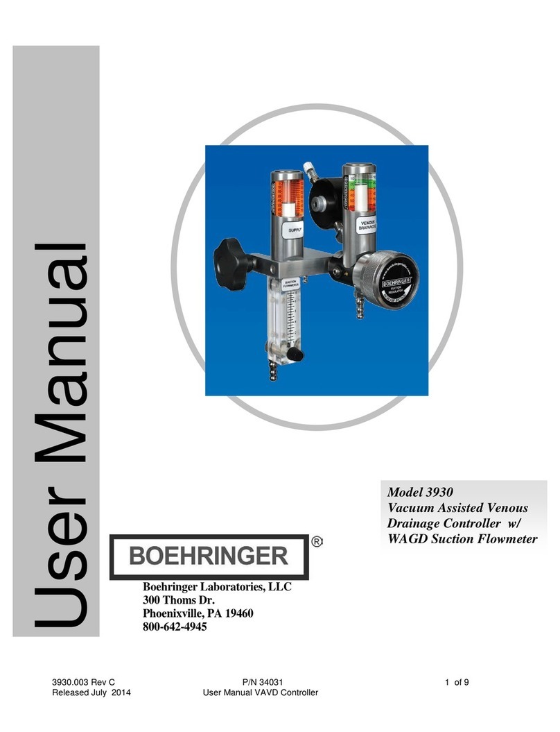 Boehringer 3930 user manual