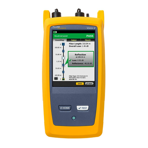 Fluke CertiFiber Pro User manual