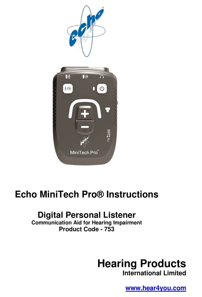 Echo MiniTech Pro User manual