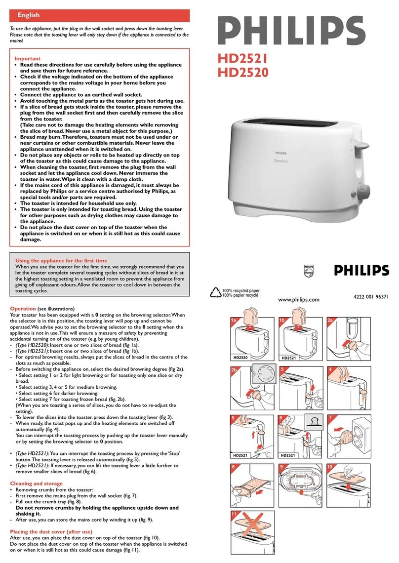 Philips HD 2521 manual