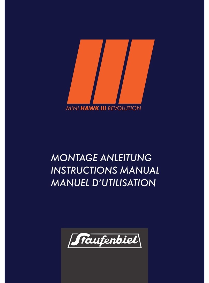 Staufenbiel MINI HAWK III. instruction manual