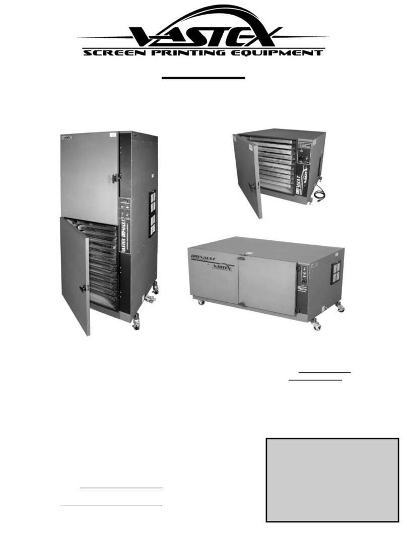 VASTEX Dri-Vault VDC-253610 User manual