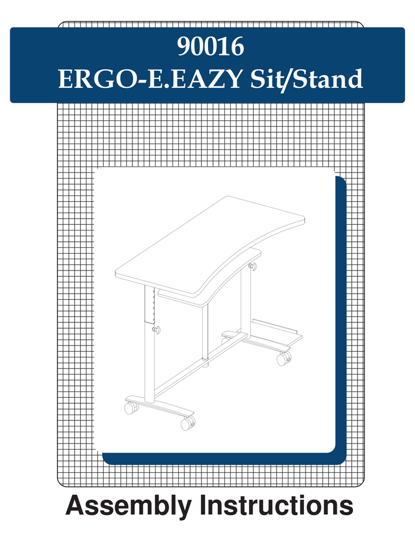 Demco 90016 Ergo E.Eazy Assembly instructions
