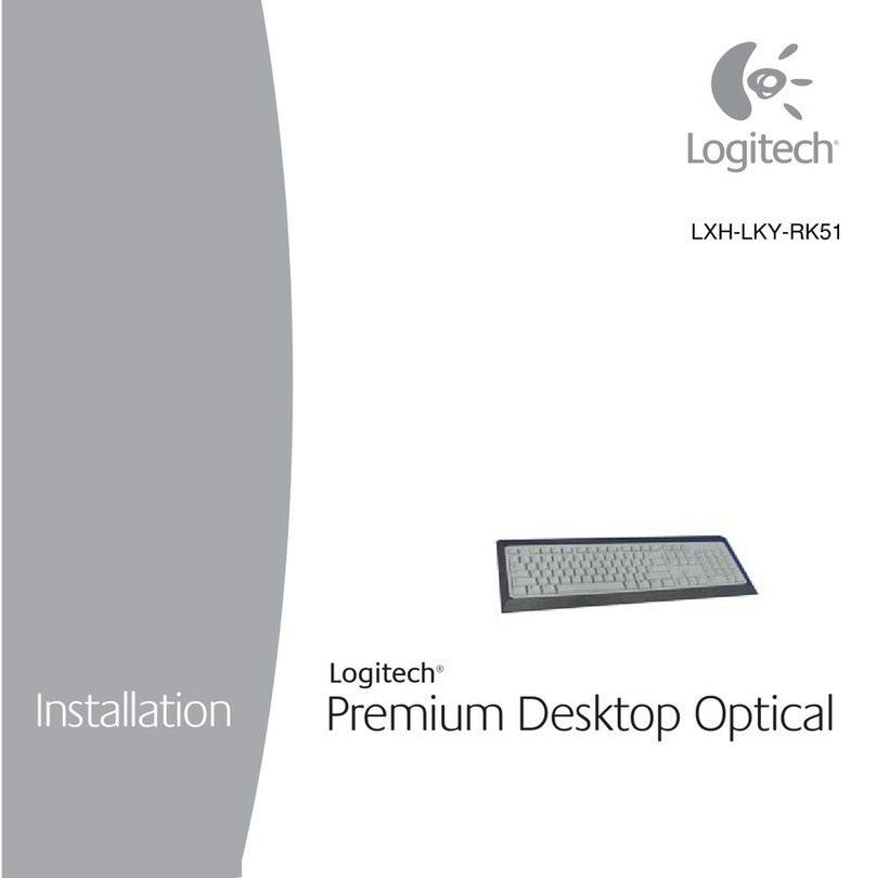 Logitech LXH-LKY-RK51 User manual