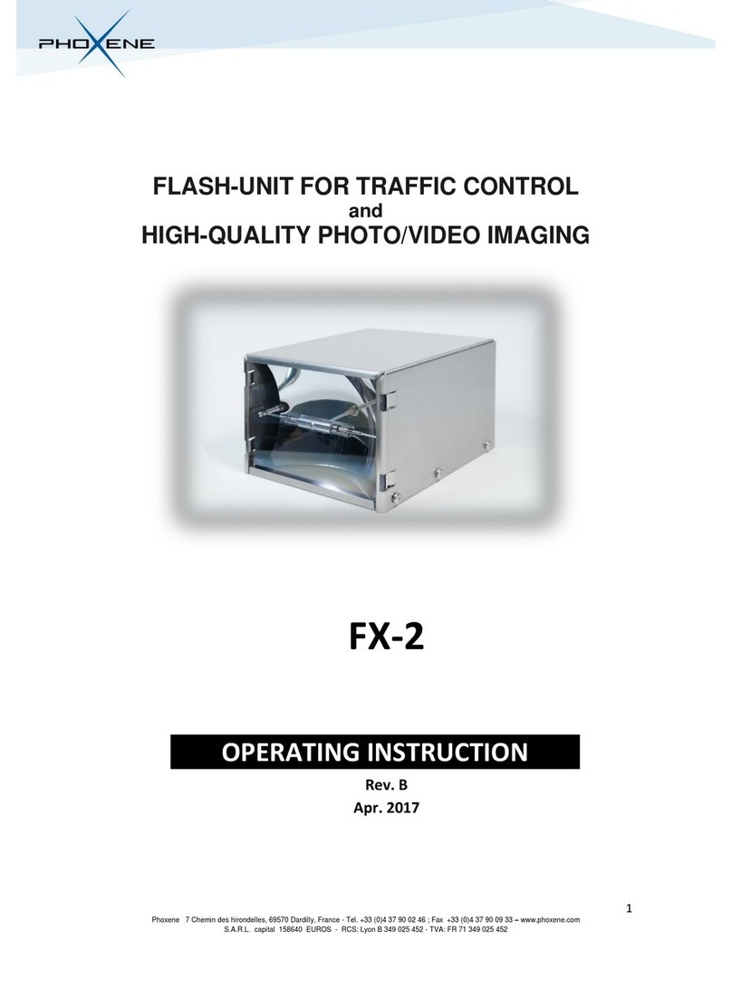 Phoxene FX-2 operating instructions