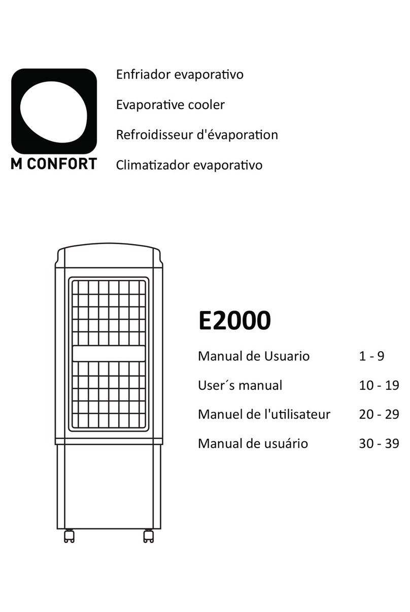 M Confort E2000 user manual