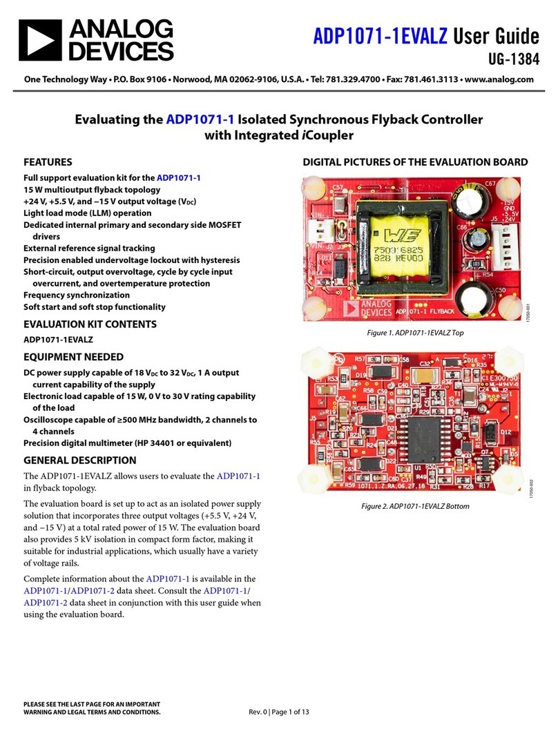 Analog Devices ADP1071-1EVALZ User manual