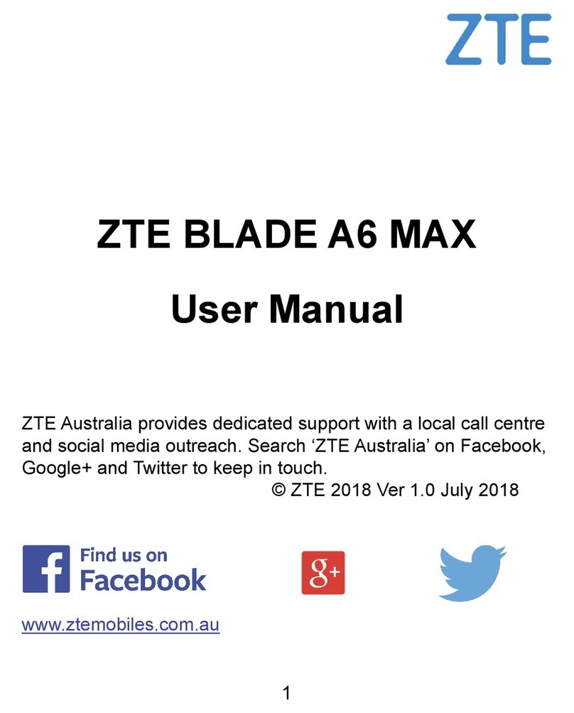 Zte BLADE A6 MAX User manual