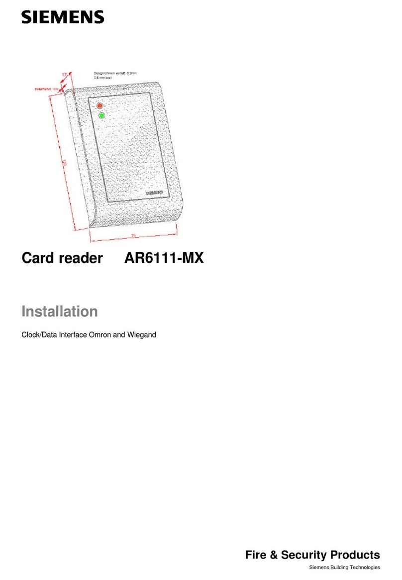 Siemens AR6111-MX Installation