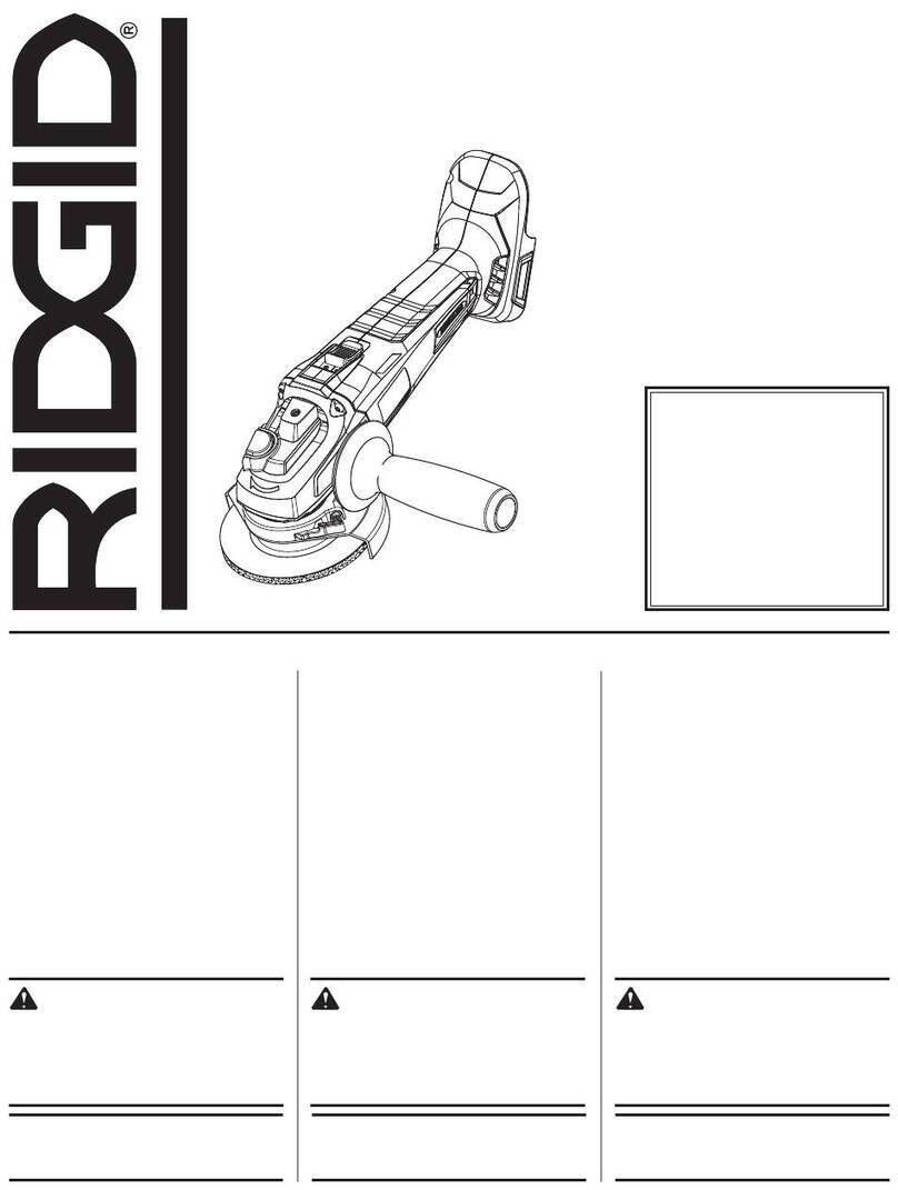 RIDGID R86041 User manual RIDGID R86041 User manual