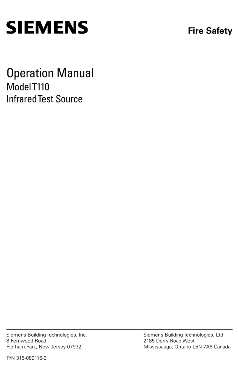 Siemens T110 User manual