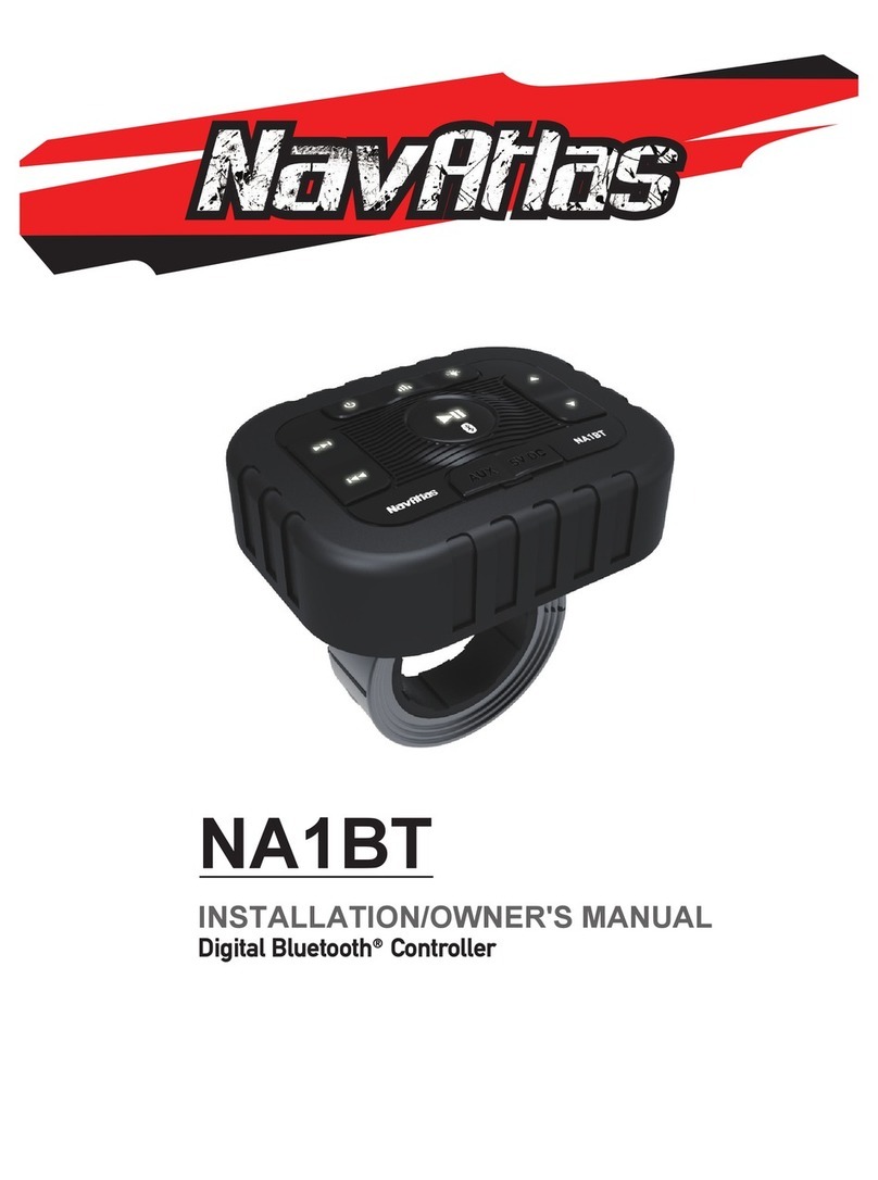 NavAtlas NA1BT Installation & owner's manual
