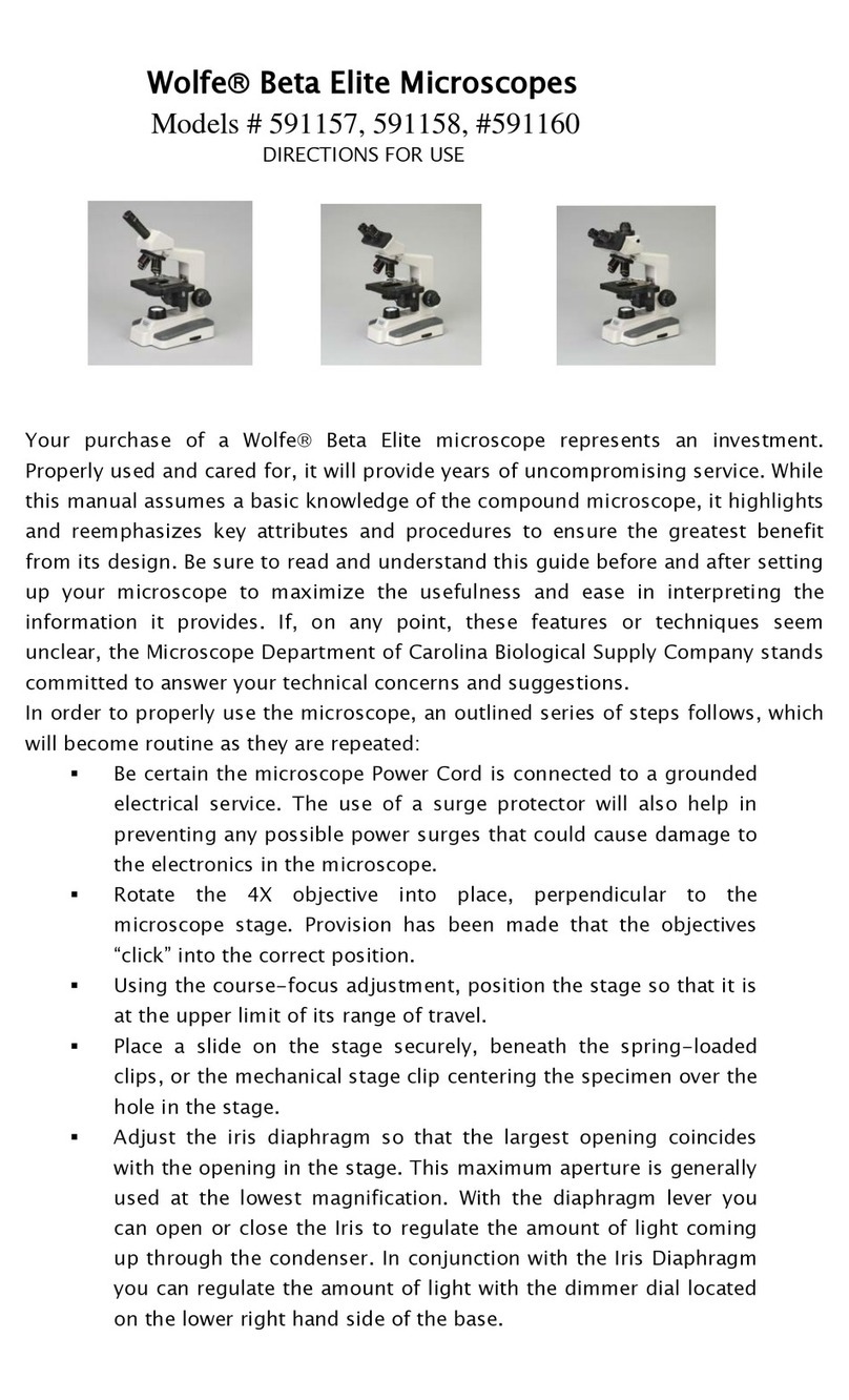 Wolfe Beta Elite 591157 Directions for use