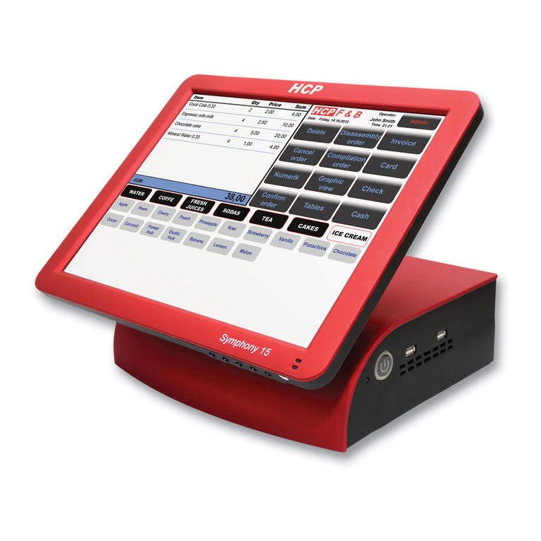 HCP Symphony 15 W user manual
