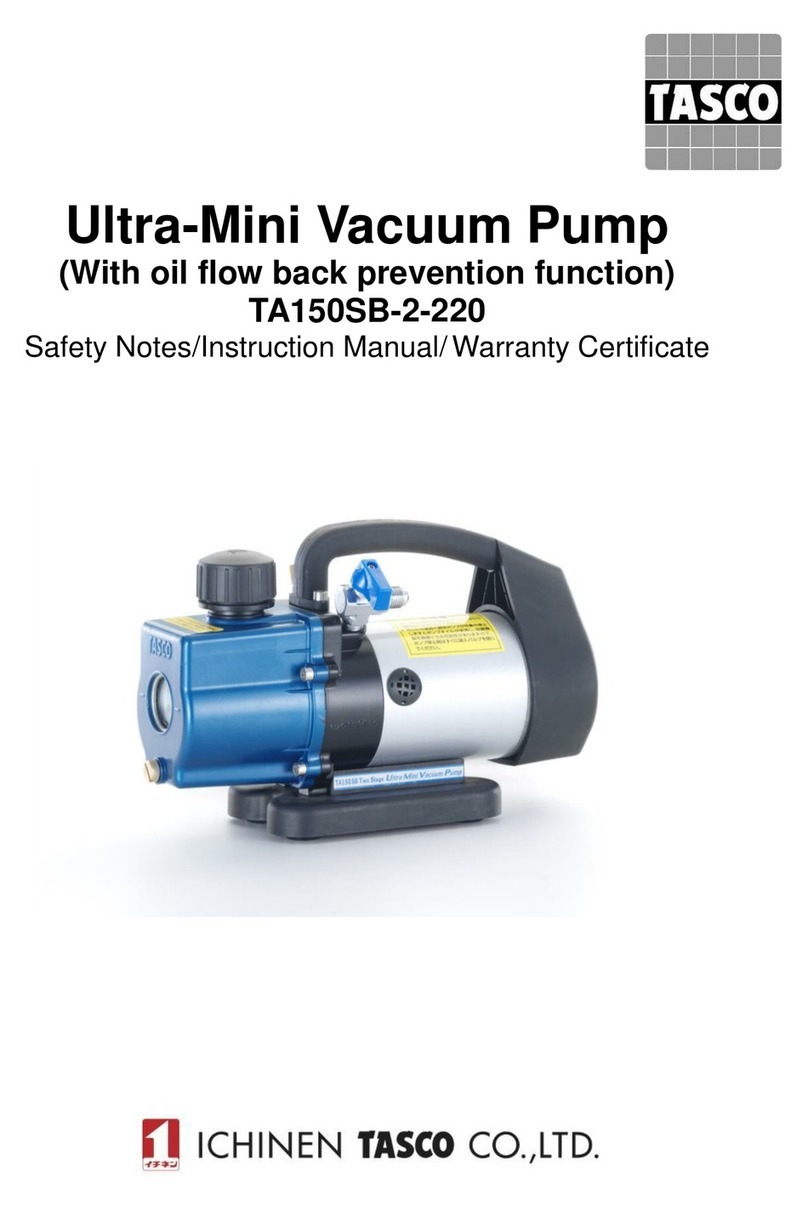 TAS TA150SB-2-220 instruction manual