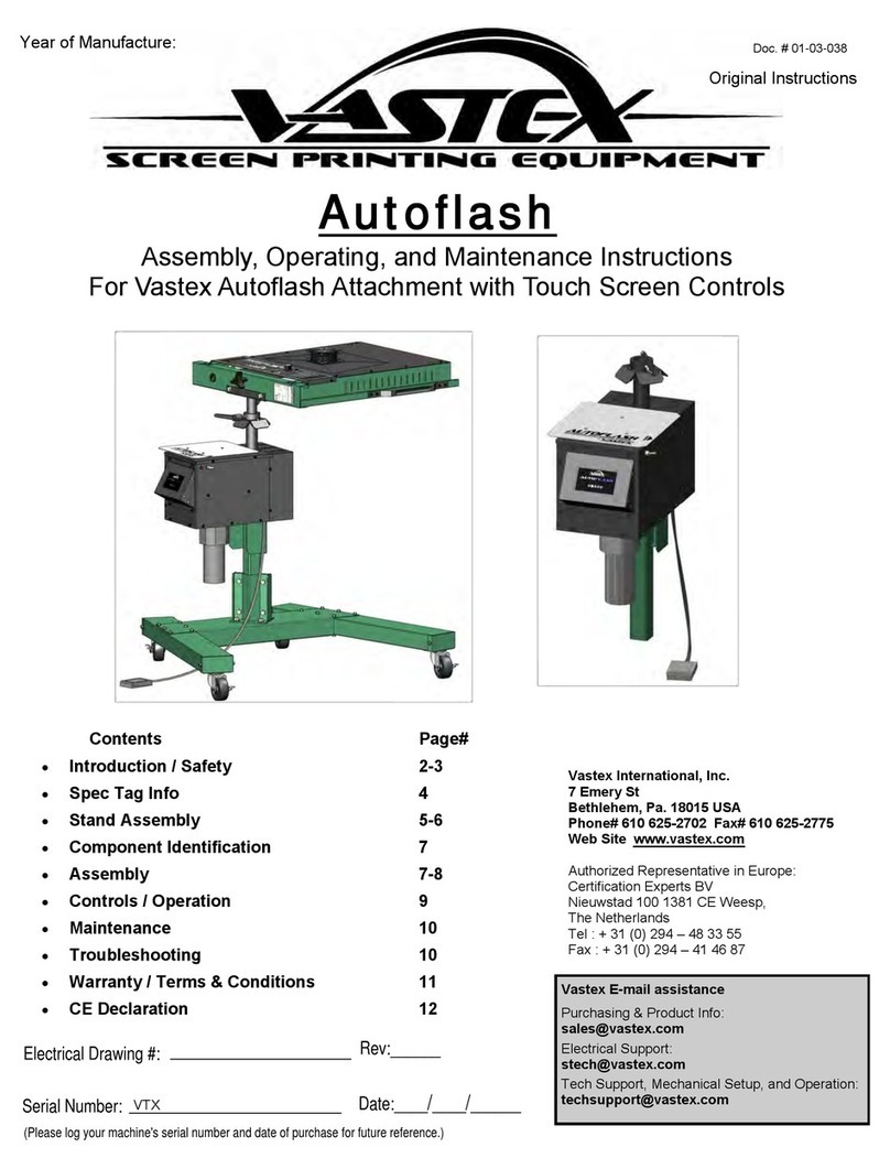 VASTEX Autoflash User manual VASTEX Autoflash User manual