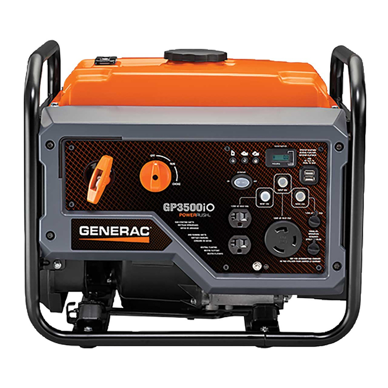 Generac Power Systems GP3500iO User manual