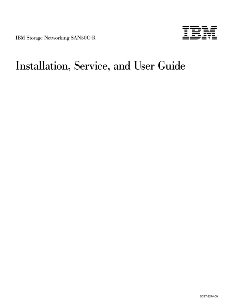 IBM SAN50C-R Installation, service and user guide