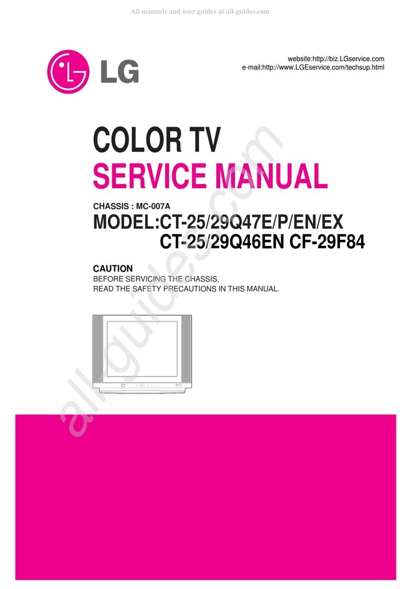 LG CT-25Q47E User manual