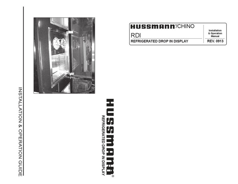 Hussmann Chino RDI-27 Original operating instructions
