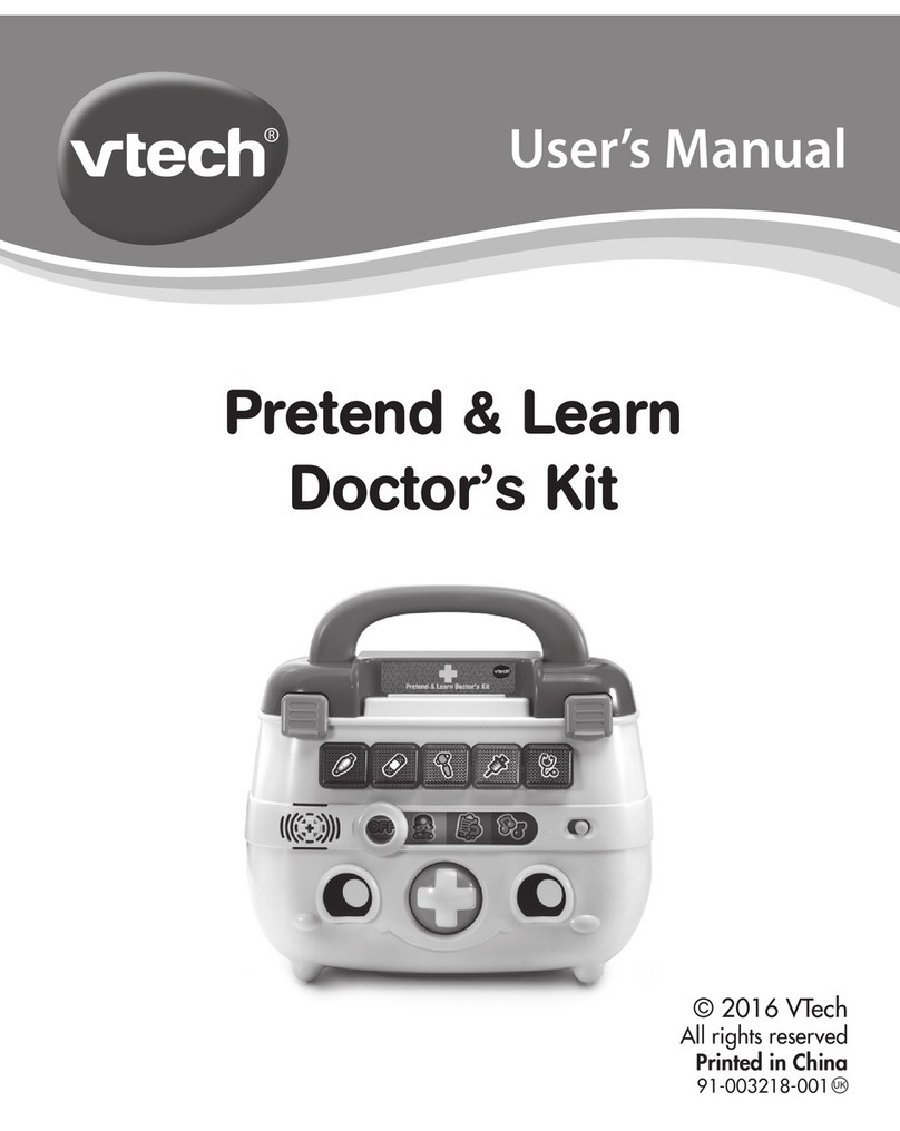 V-tech Pretend & Learn Doctor's Kit User manual