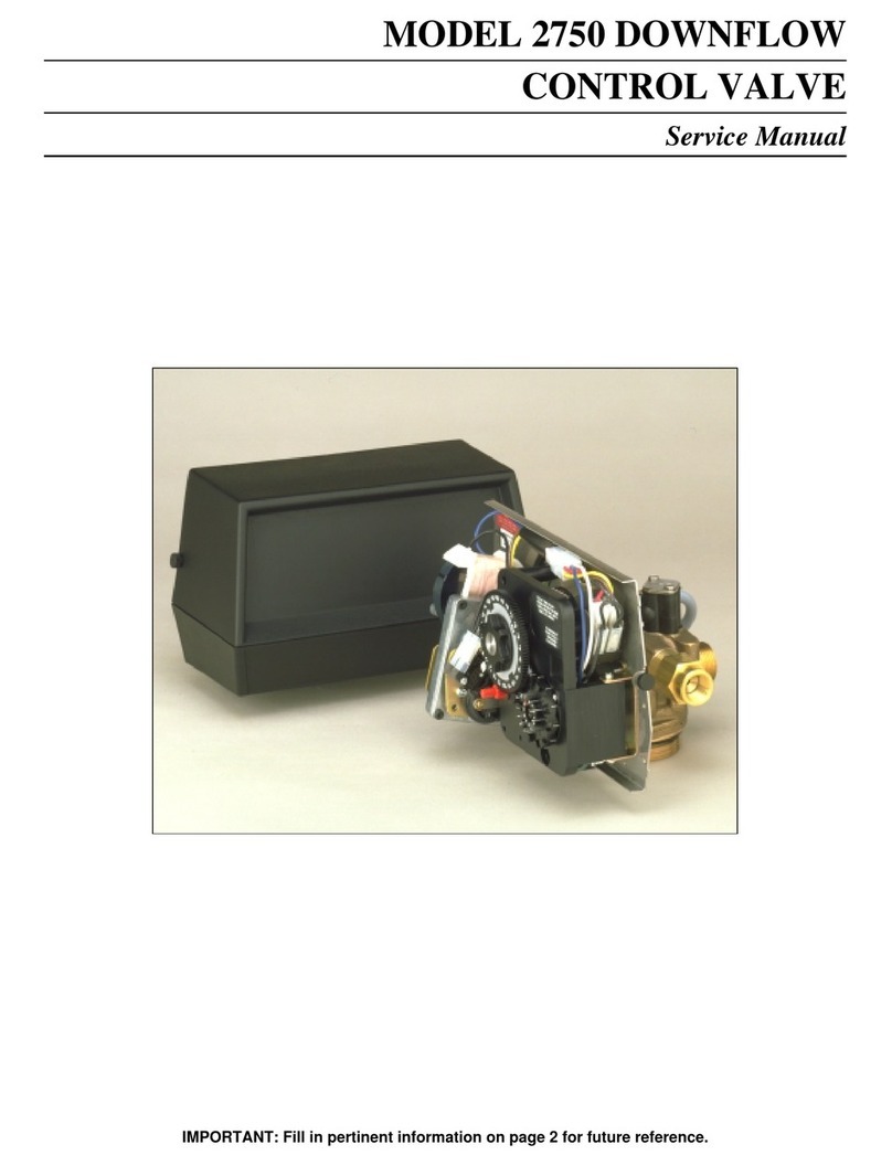 Fleck 2750 User manual