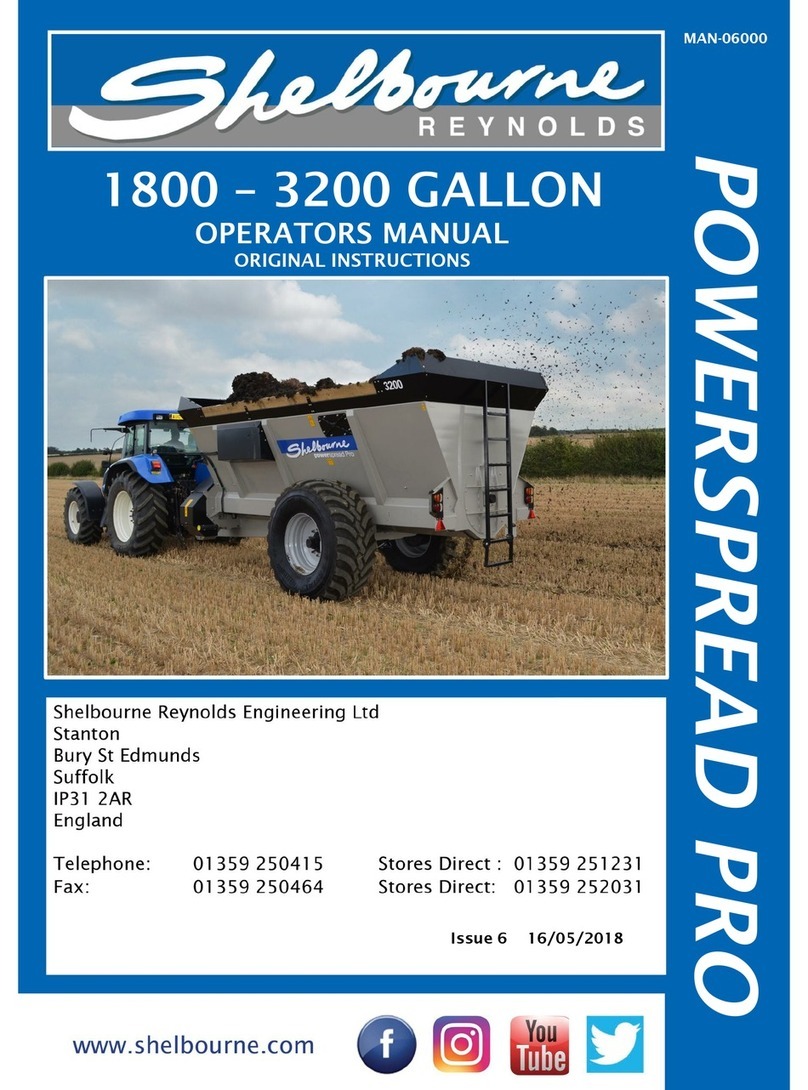 Shelbourne Powerspread Pro 1800-2300 User manual