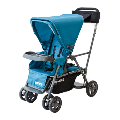 Joovy Caboose Ultralight Graphite 811X User manual