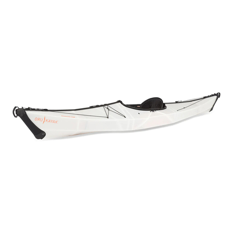 Oru Kayak BAY ST User manual Oru Kayak BAY ST User manual