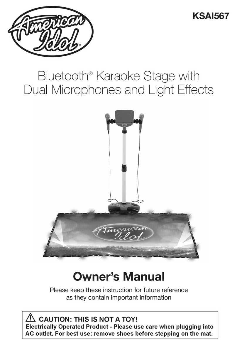 American Idol KSAI567 owner's manual