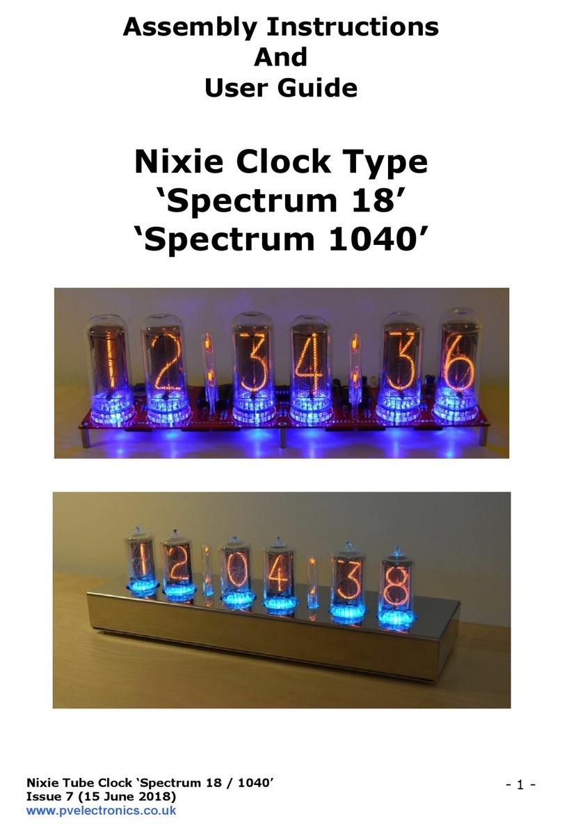 Pvelectronics Spectrum 18 Configuration guide