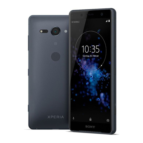 Sony Xperia XZ2 User manual