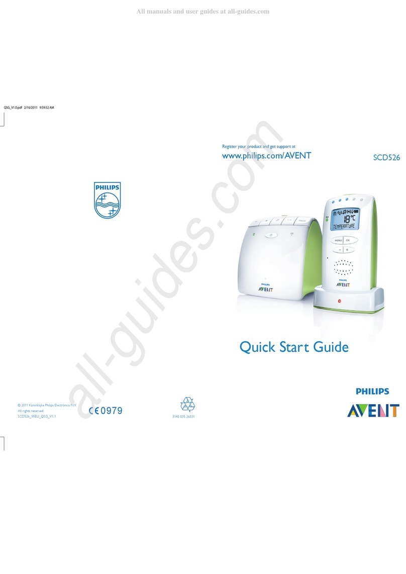 Philips AVENT SCD526 User manual