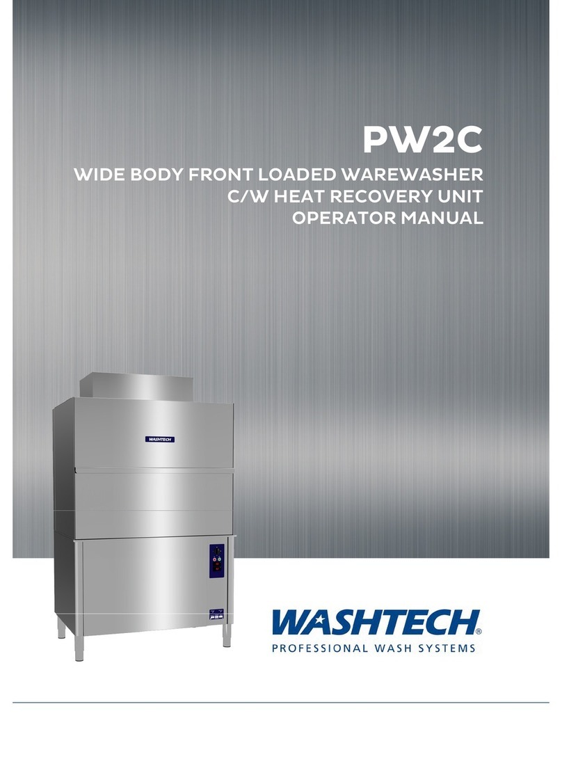 Washtech PW2C Operator's manual