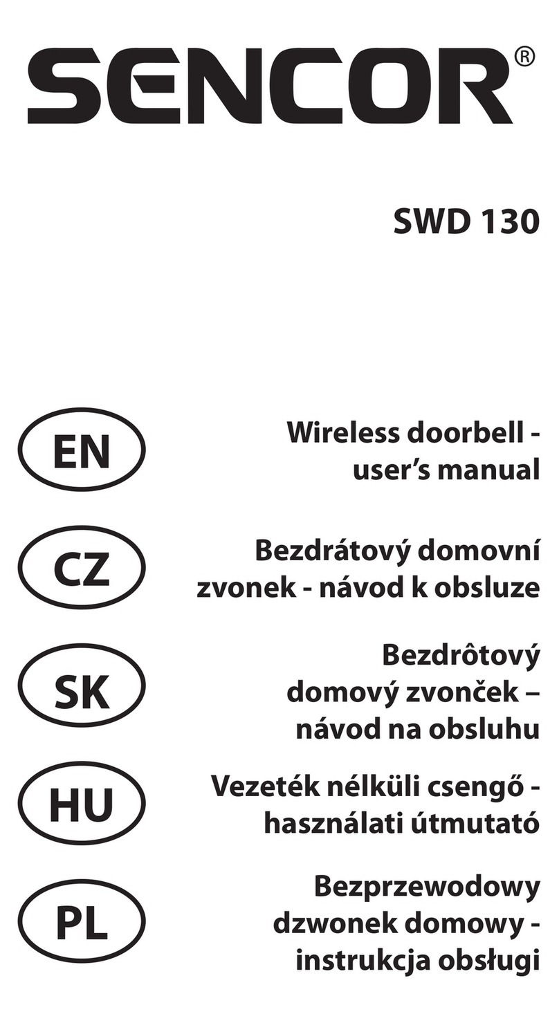 Sencor SWD 130 user manual