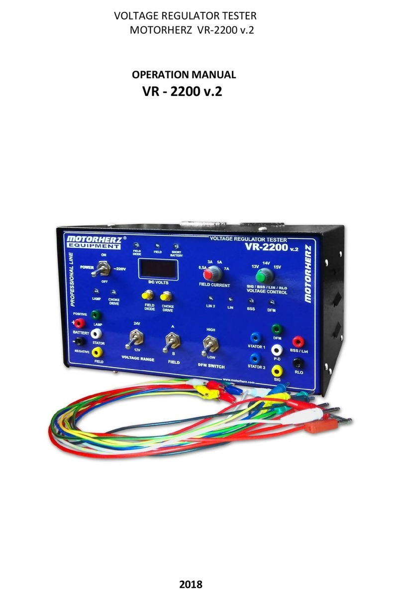 motorherz VR-2200 v.2 Operation manual
