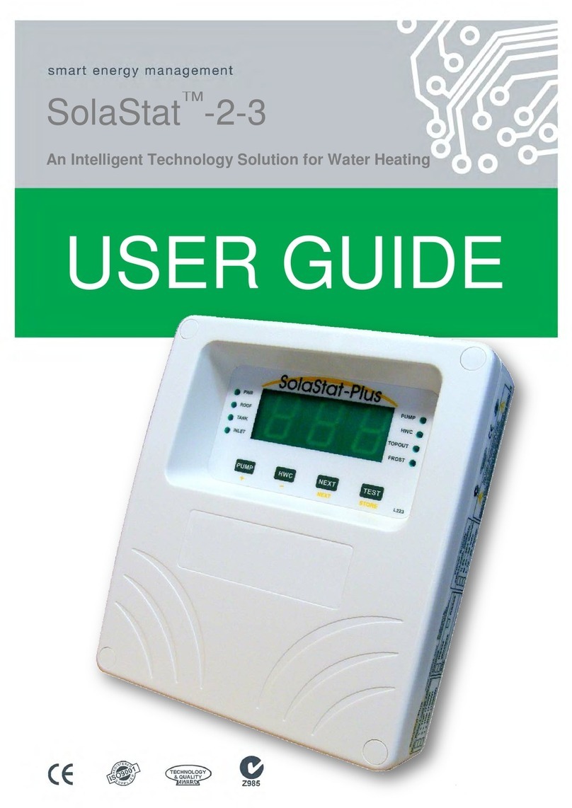 Senztek Solastat 2-3 user guide