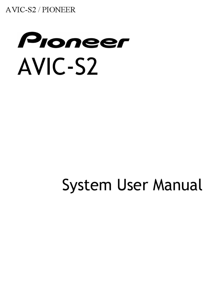 Pioneer AVIC-S2 User manual