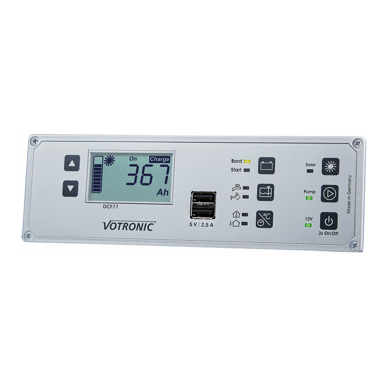 Votronic VPC Jupiter 100 Installation and operating manual