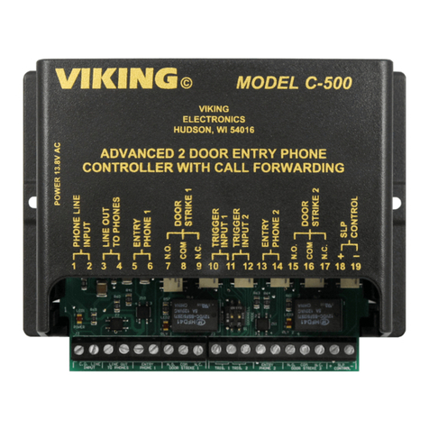 Viking C-500 product manual