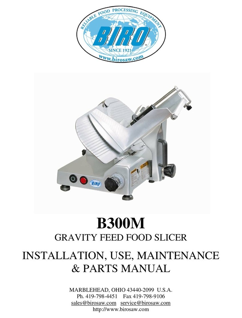 BIRO B300m Installation - use - maintenance