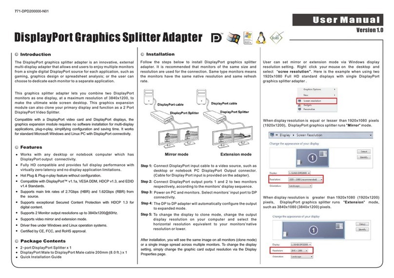 Sunix DPD2000 installation guide