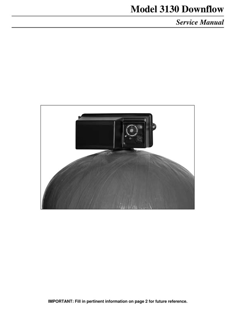 Fleck 3130 User manual